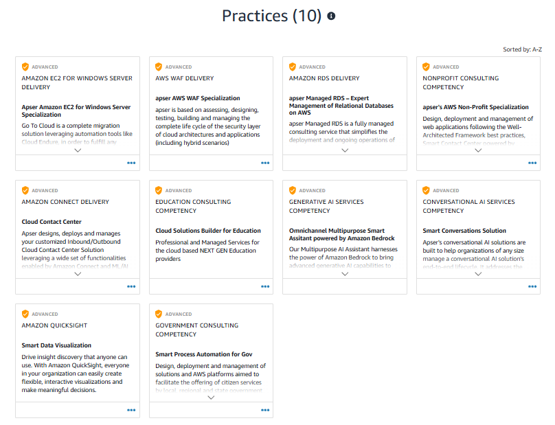 competencias AWS partner apser