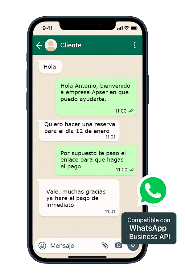 Ejemplo de Chatbot Whatsapp